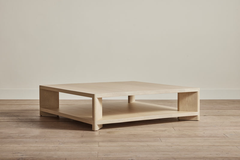 Square Shelf Coffee Table, 48"