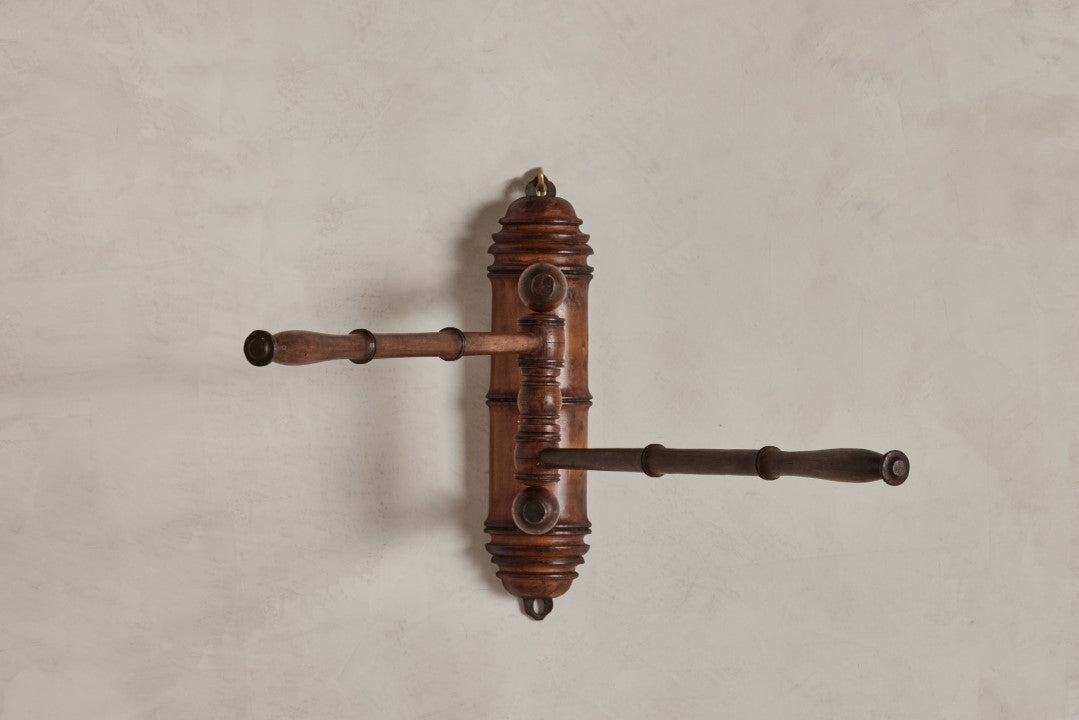 Faux Bamboo Coat Rack