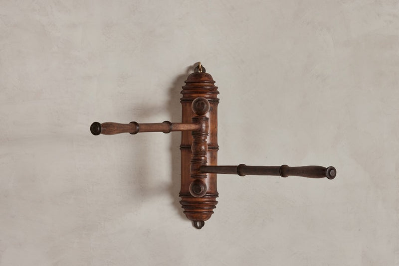 Faux Bamboo Coat Rack