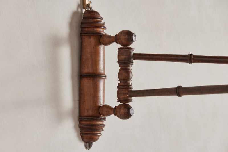 Faux Bamboo Coat Rack