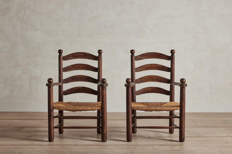 Pair of Dudouyt Style Chairs