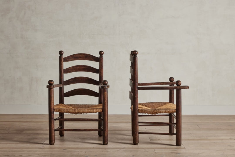 Pair of Dudouyt Style Chairs