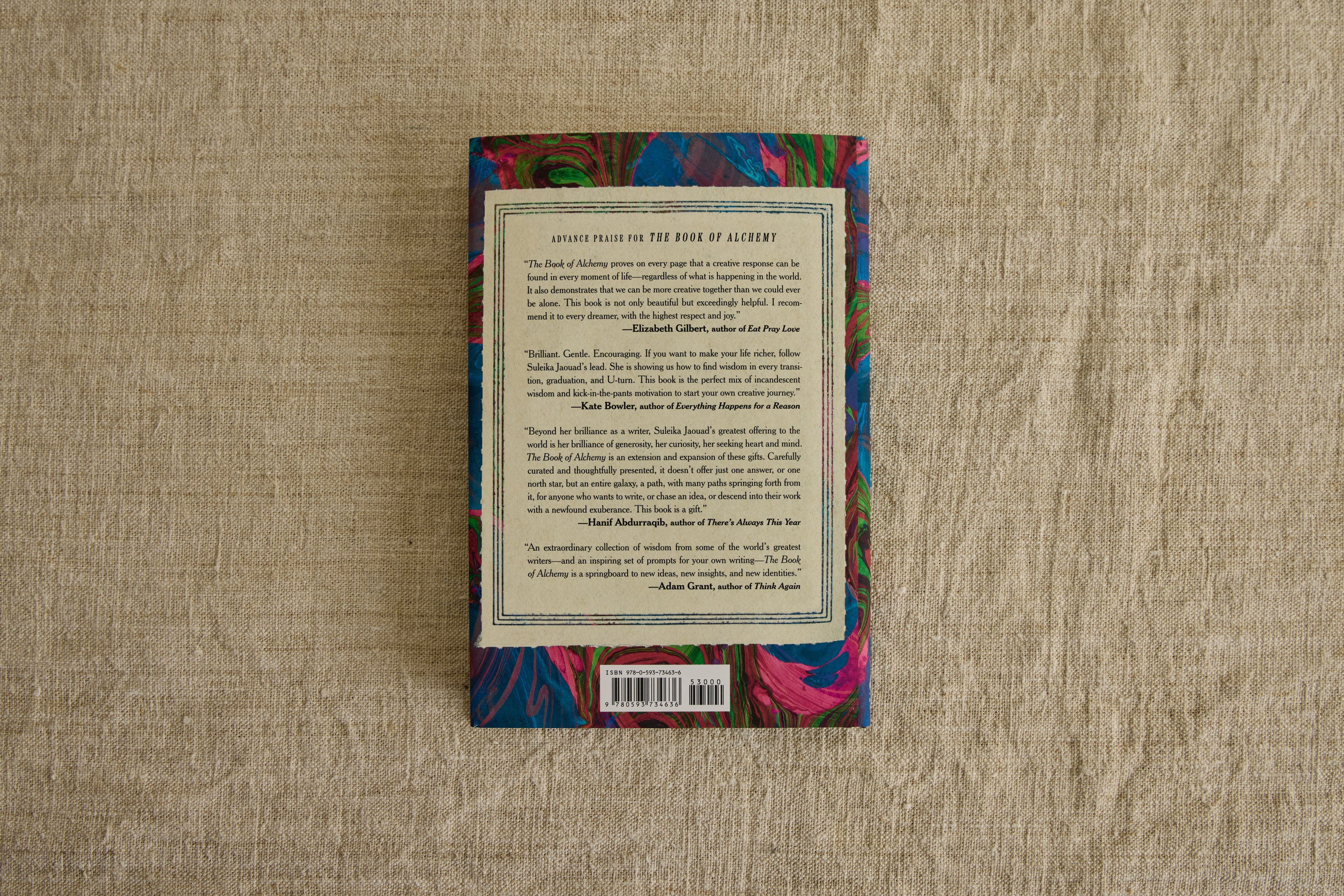 The Book of Alchemy, Suleika Jaouad