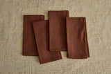 Linen Napkins, Set of 4 (Multiple Colors)