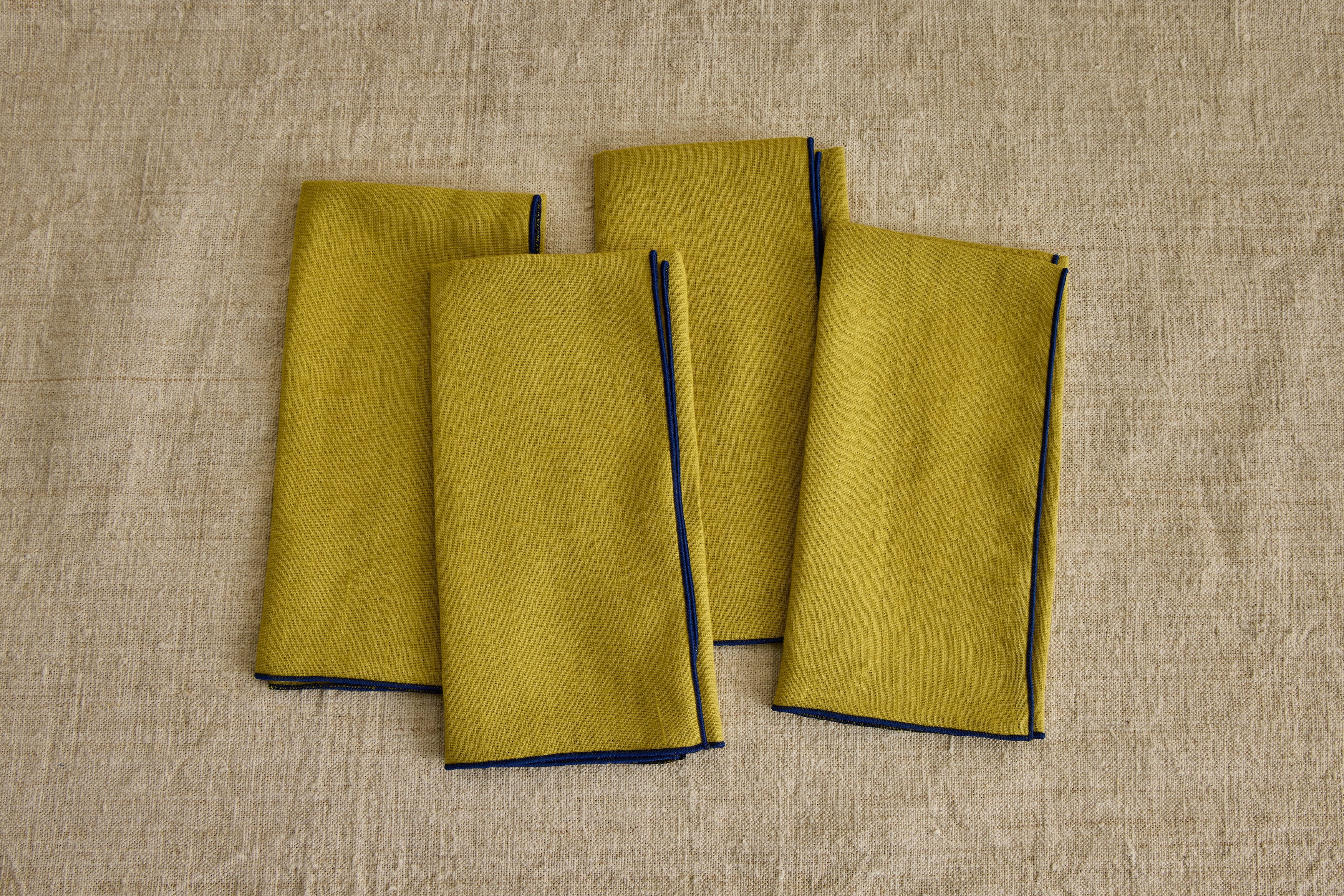 Linen Napkins, Set of 4 (Multiple Colors)