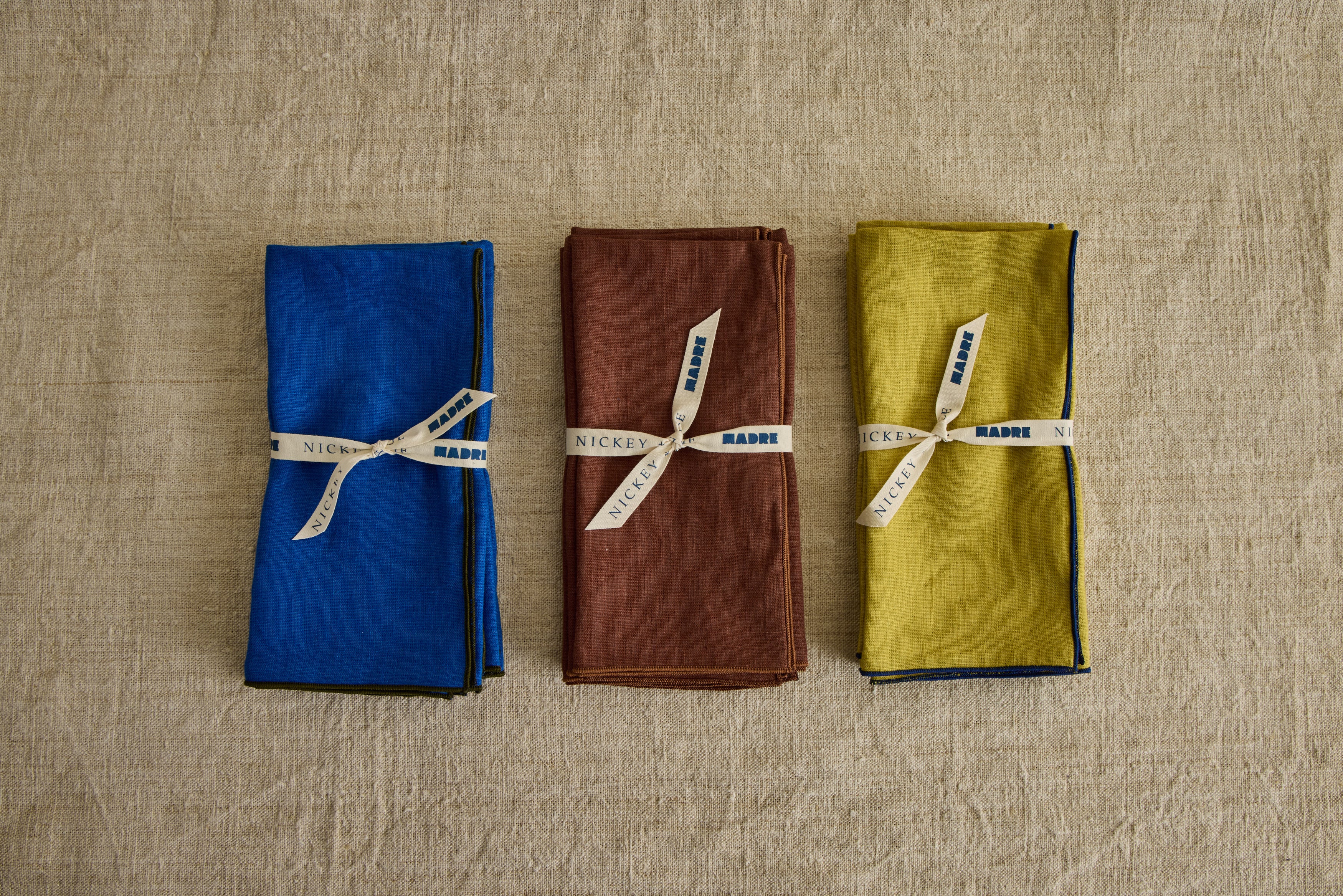 Linen Napkins, Set of 4 (Multiple Colors)
