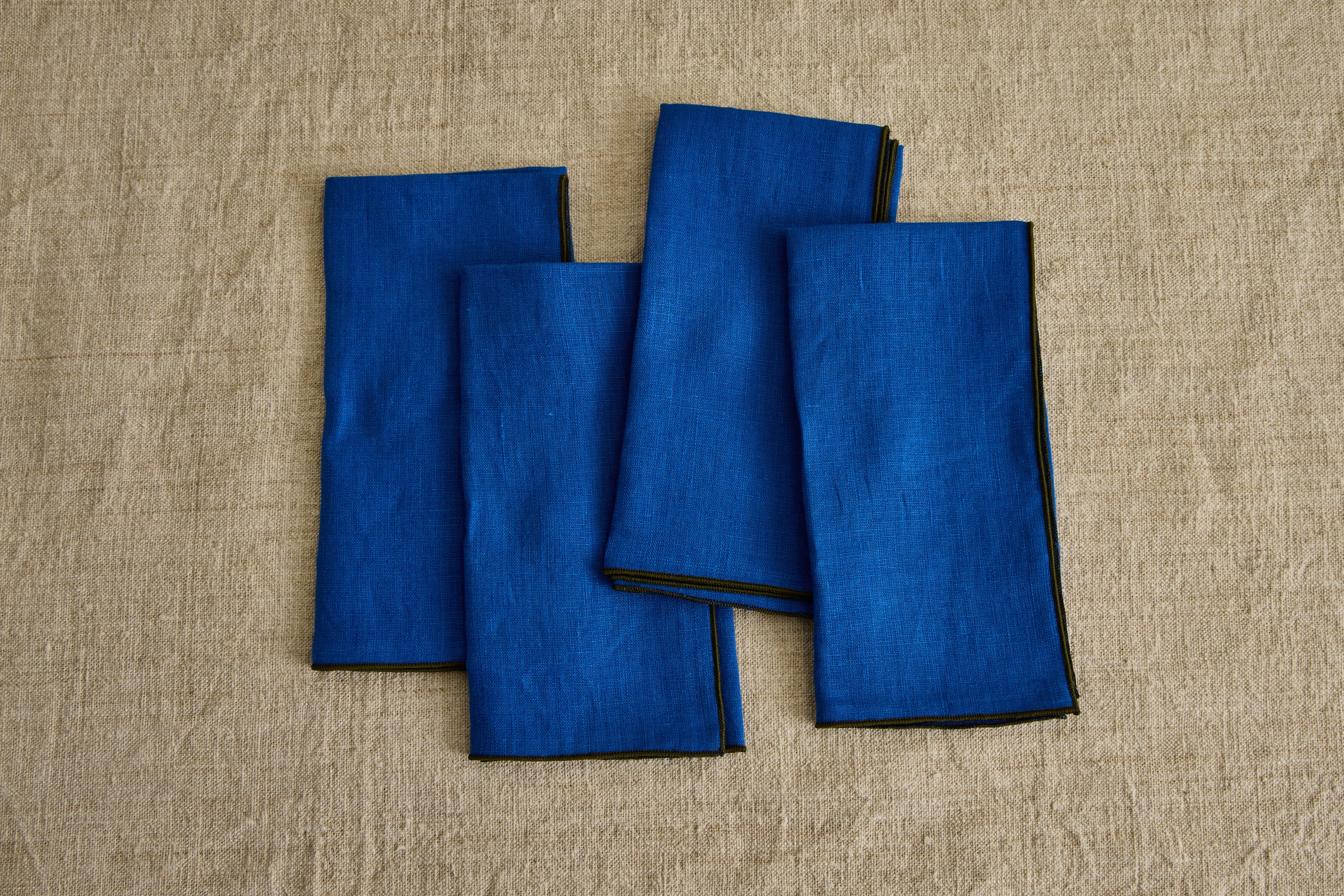 Linen Napkins, Set of 4 (Multiple Colors)