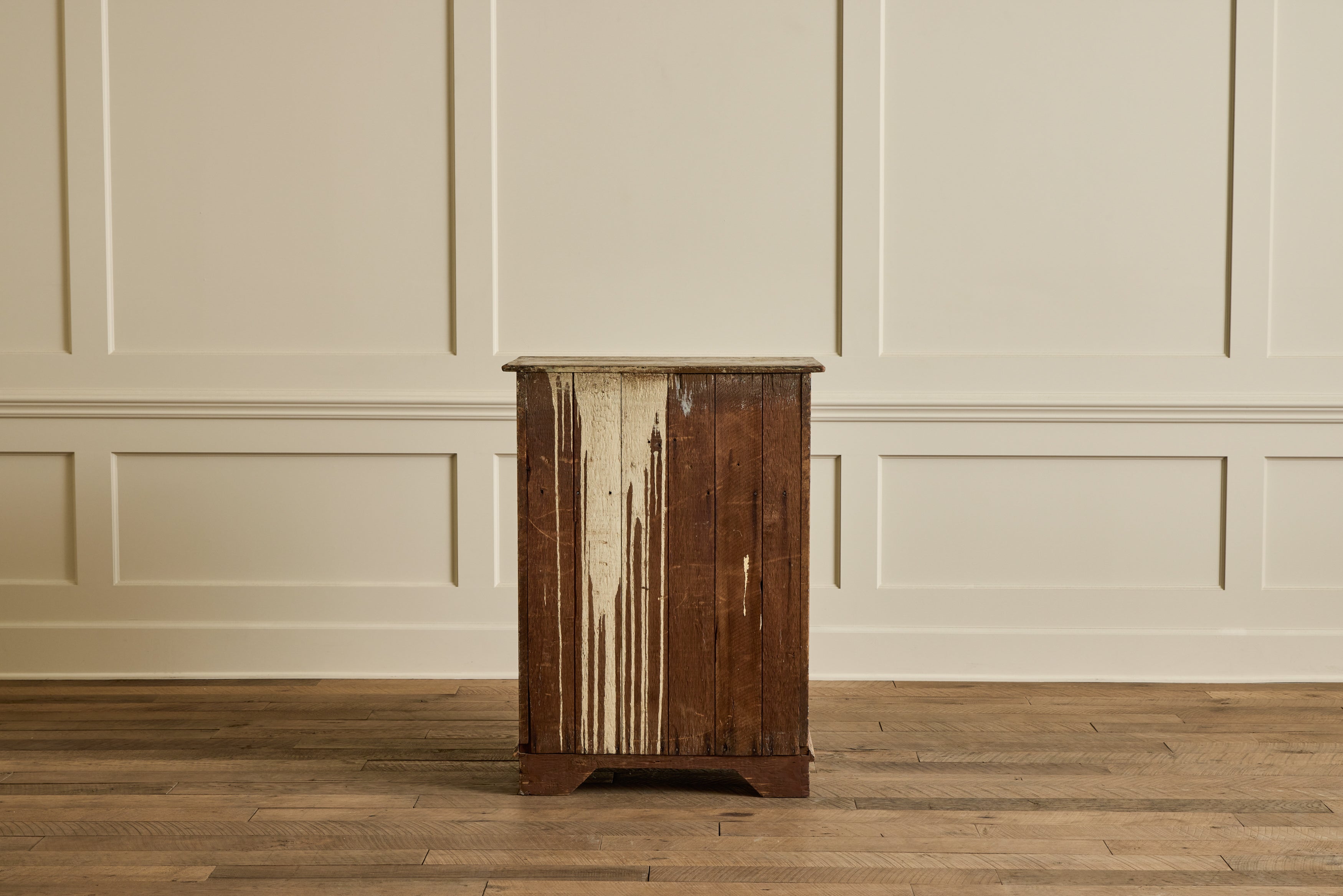 19th Century Grain Painted Cupboard