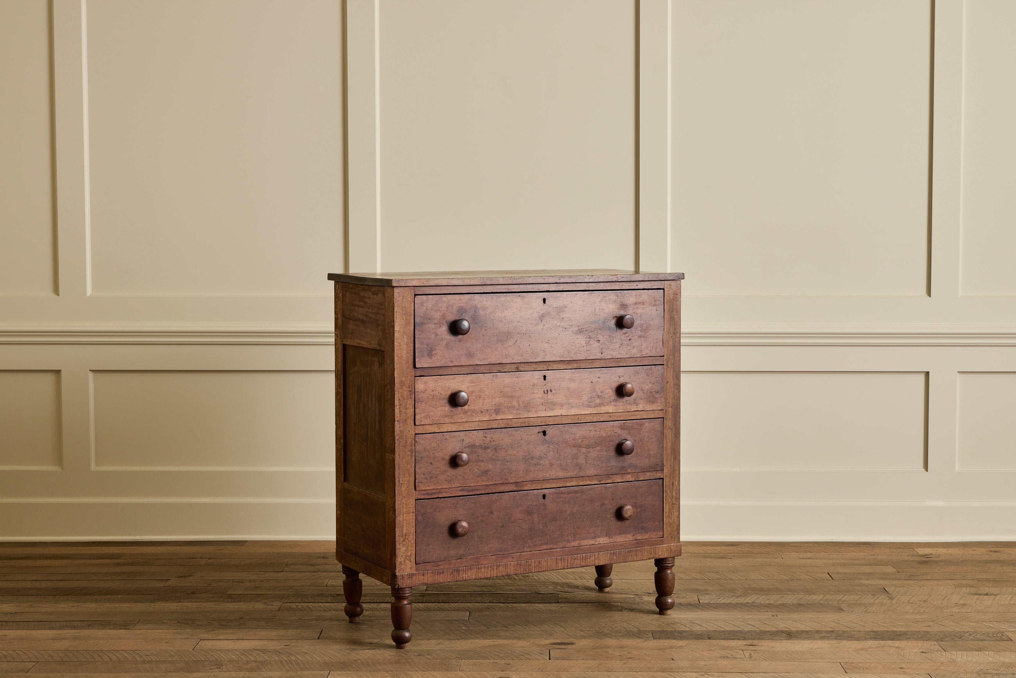 Cherry Wood Chest of Drawers