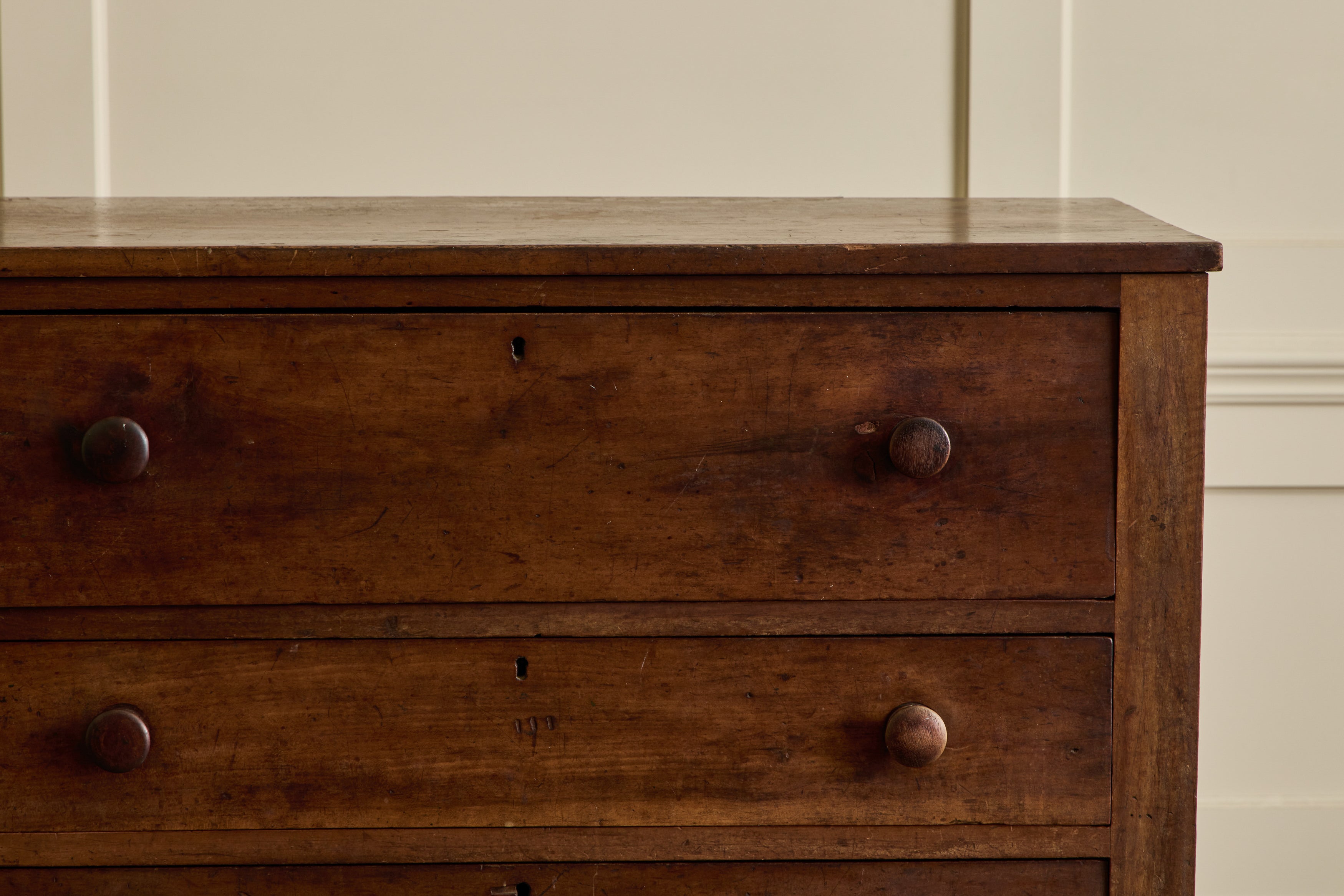 Cherry Wood Chest of Drawers