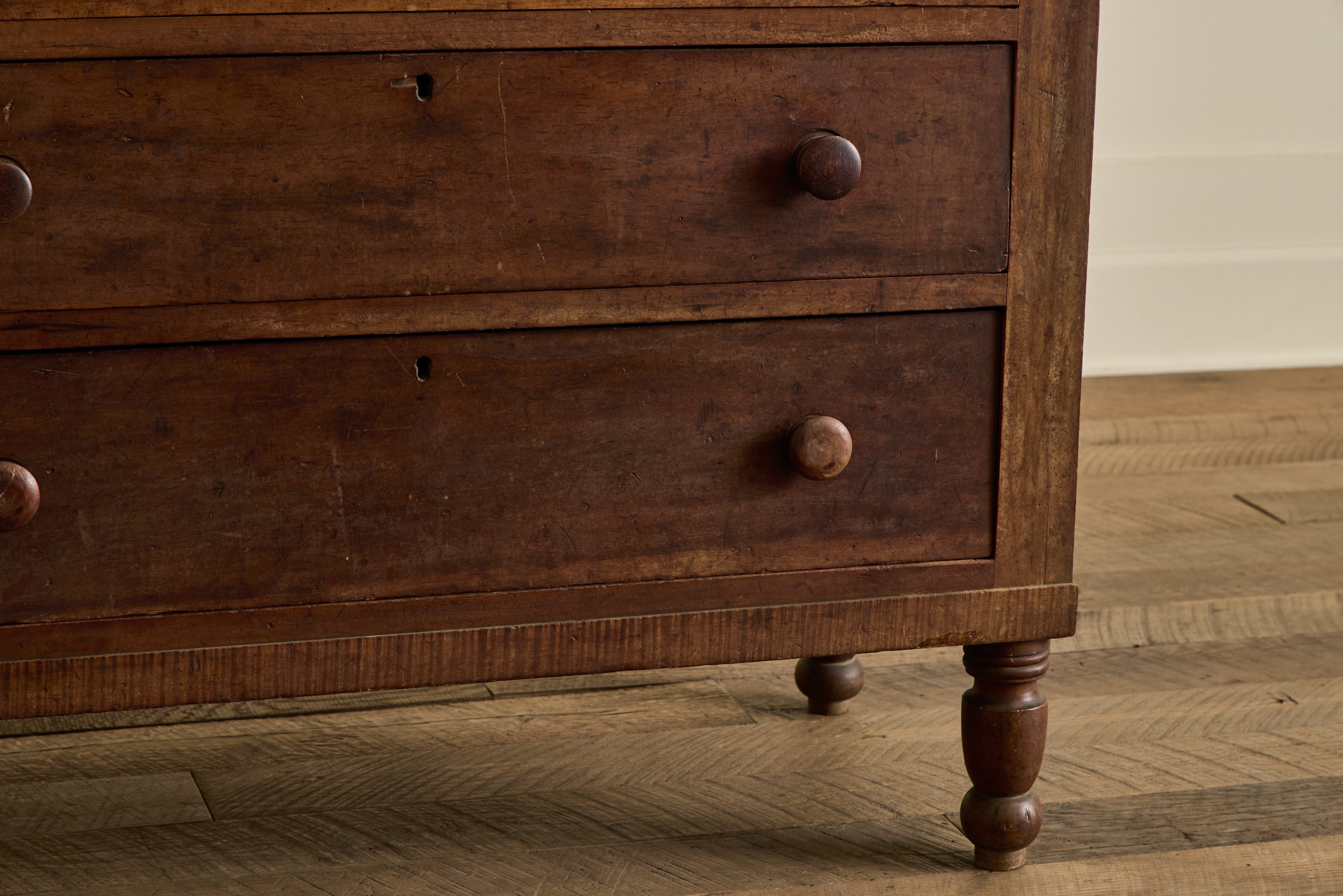 Cherry Wood Chest of Drawers