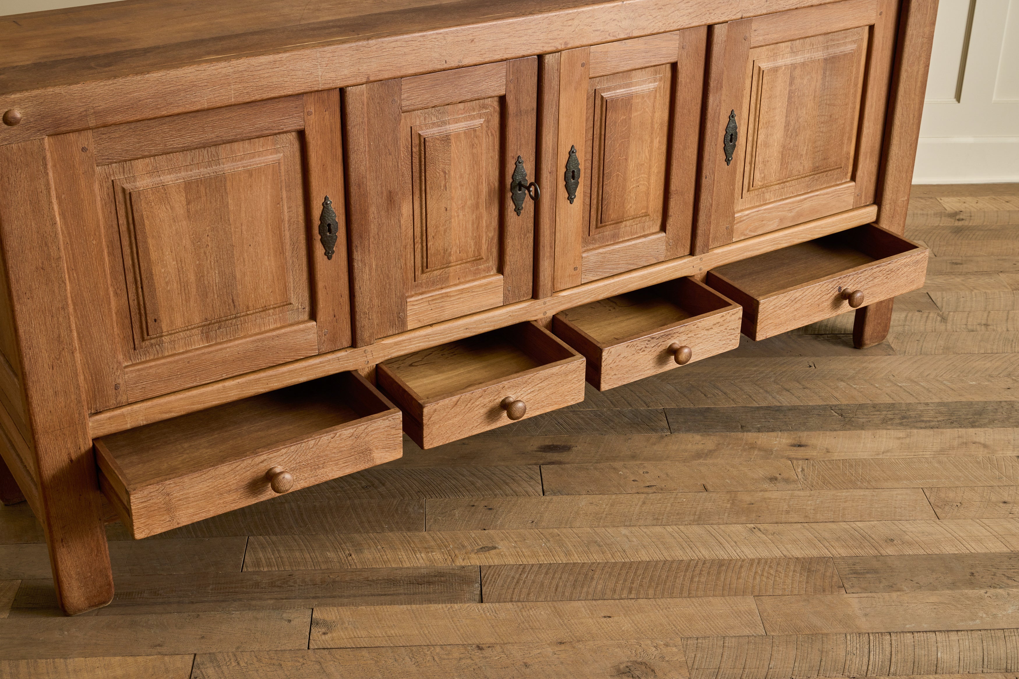 French Oak Sideboard