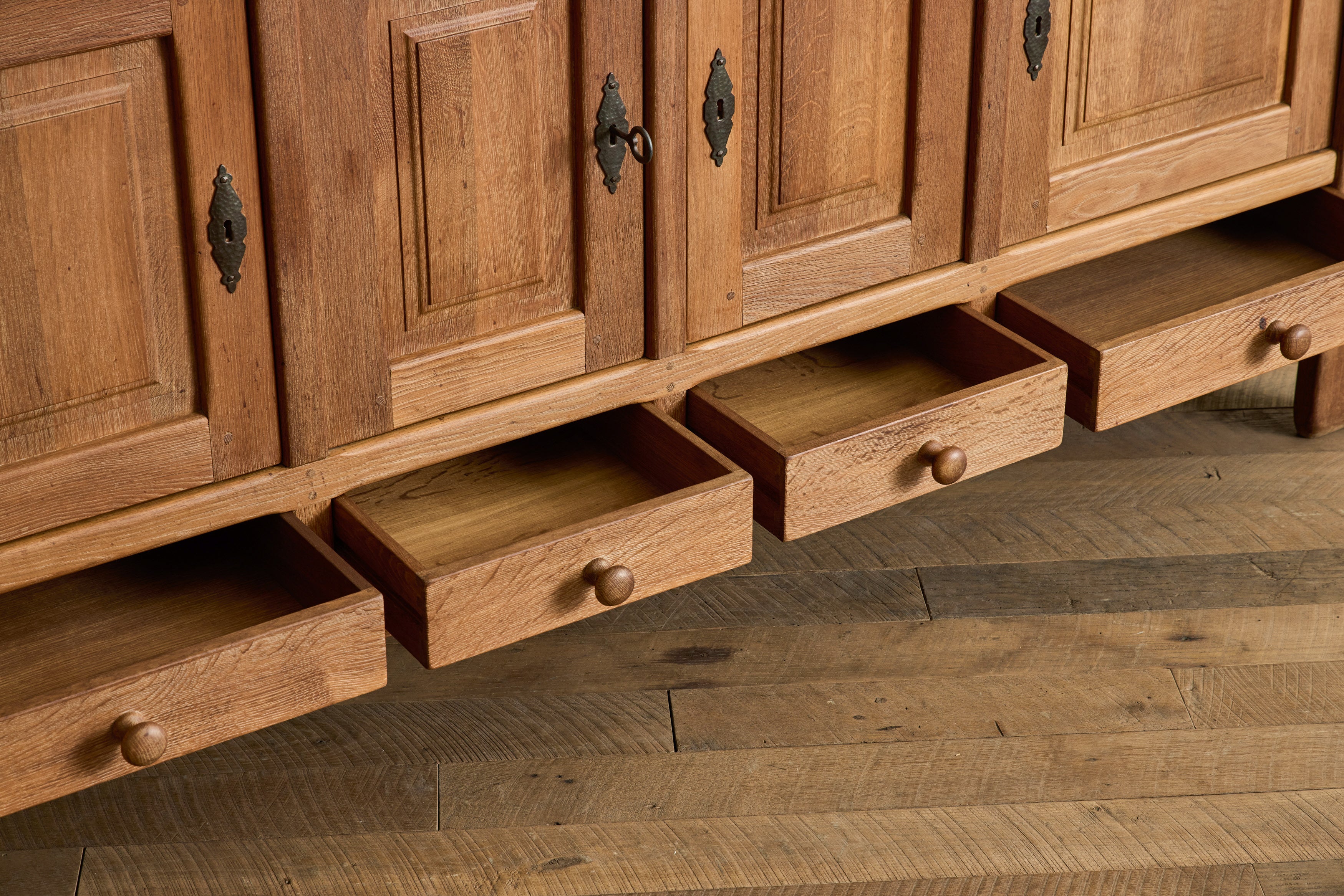French Oak Sideboard