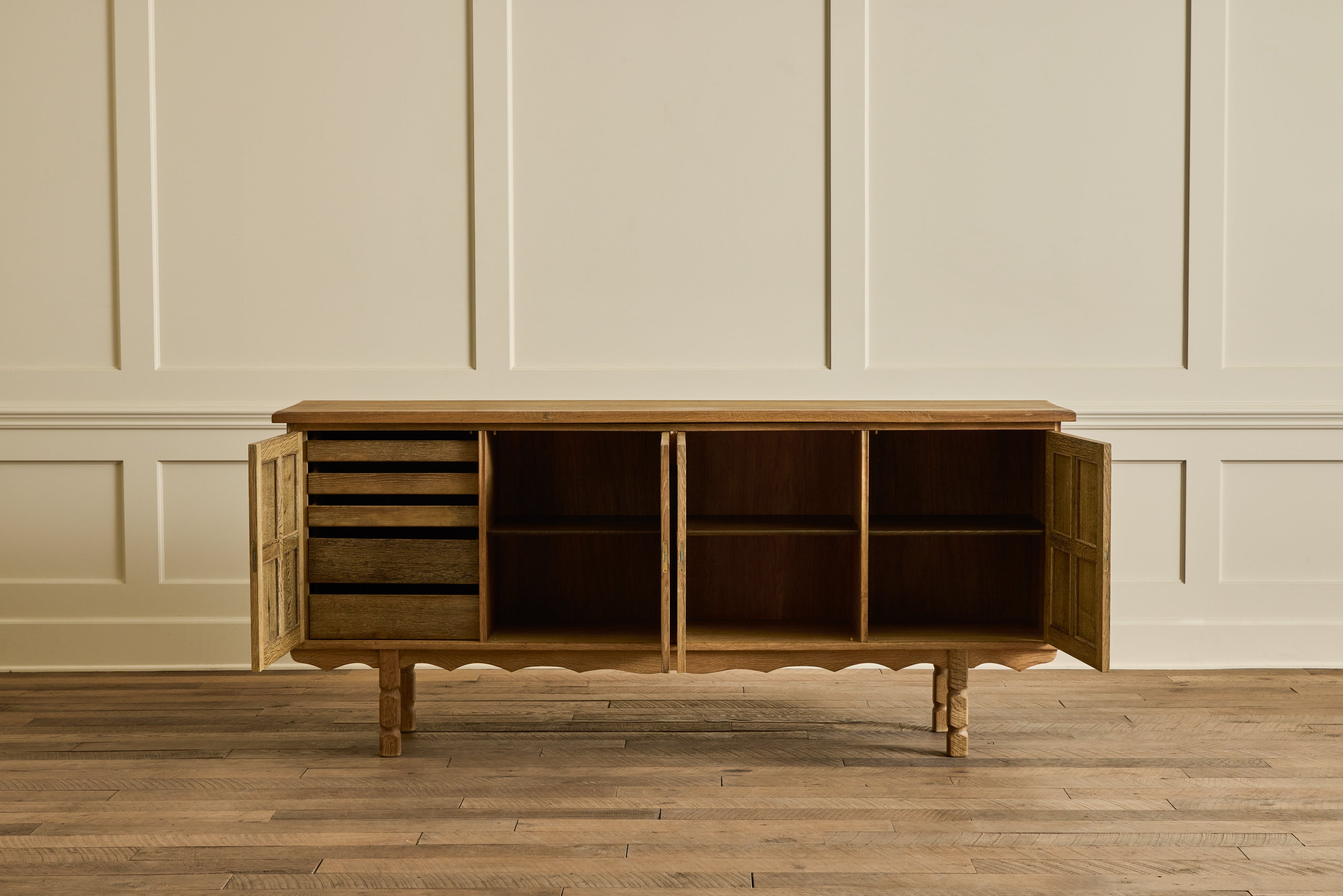 1970s Kjaernulf Oak Sideboard