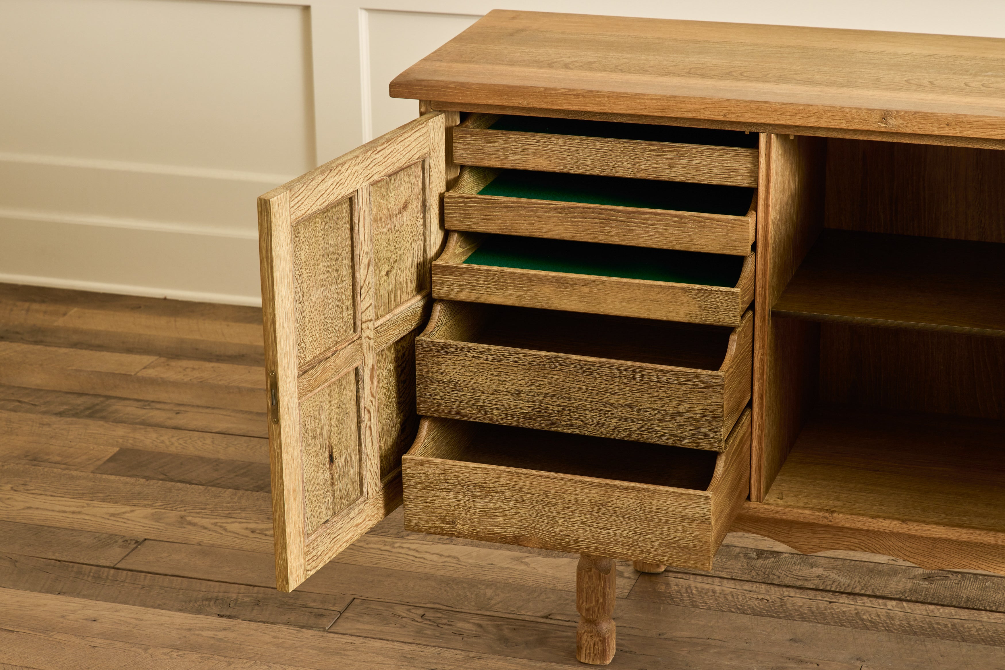 1970s Kjaernulf Oak Sideboard