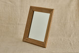 Rustic Oak Dresser Mirror