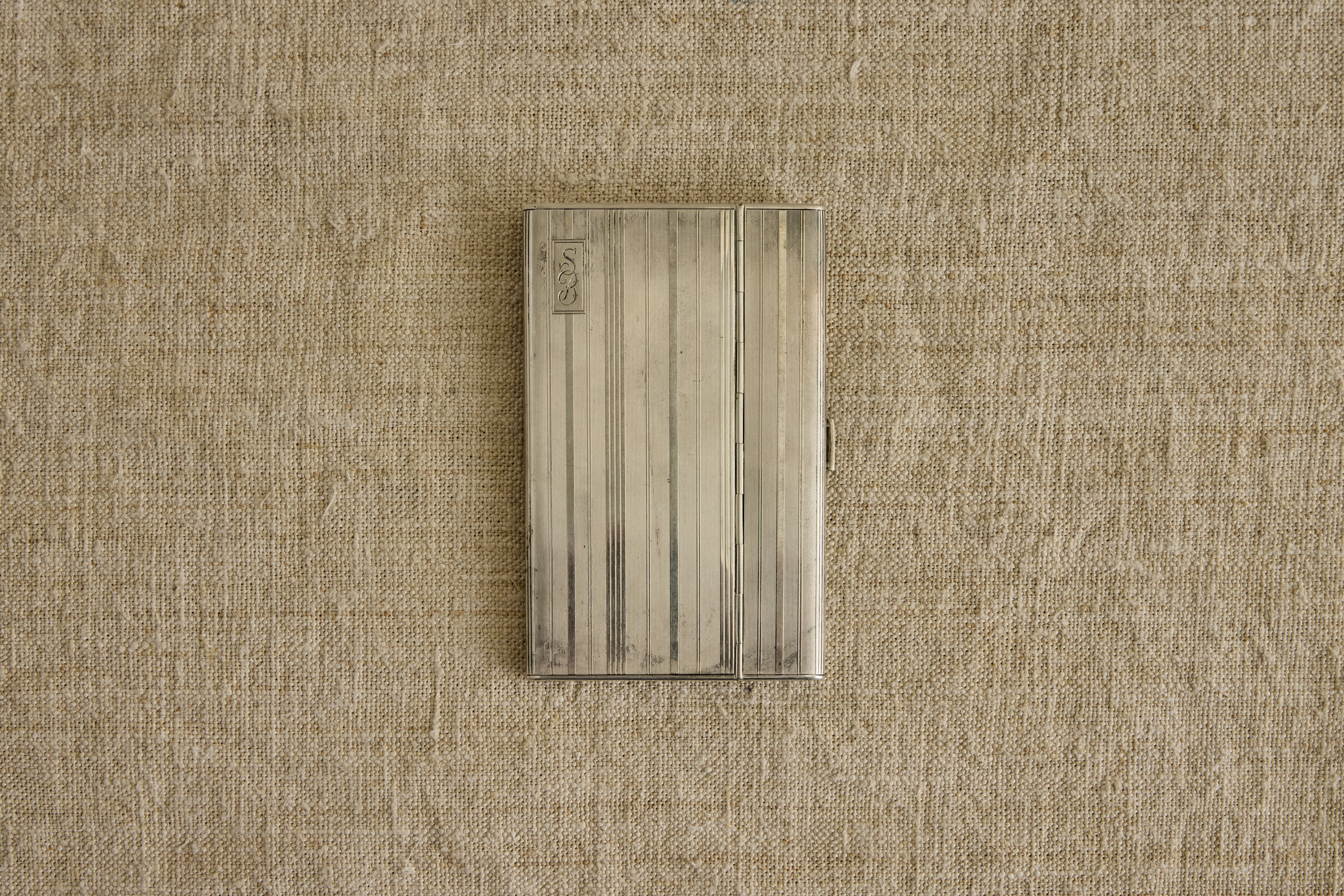 Silver Cigarette Case No. 4