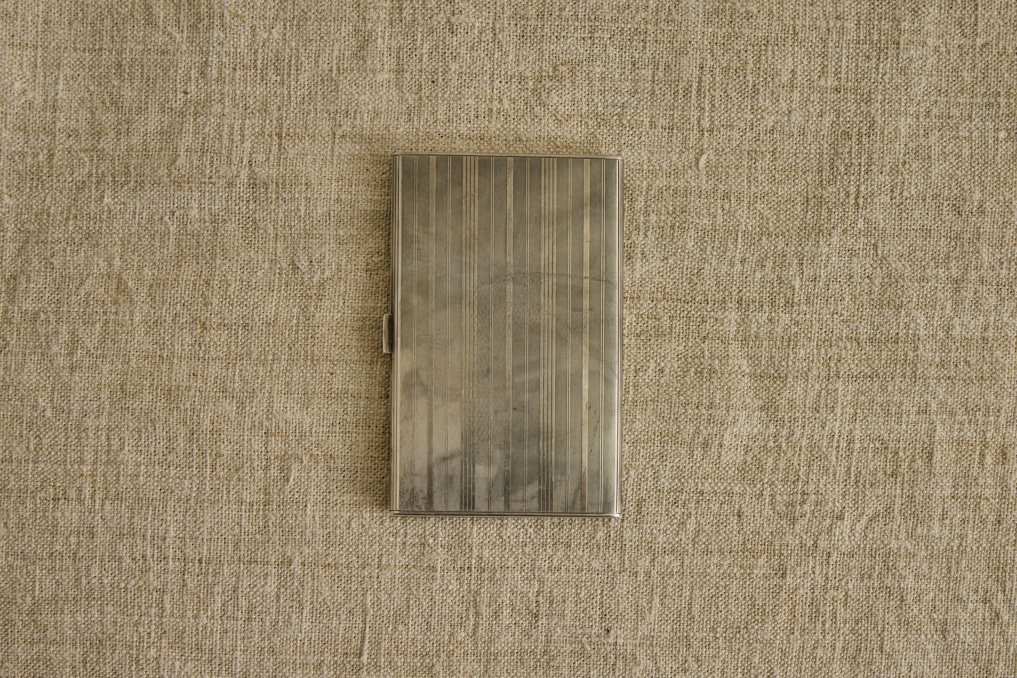 Silver Cigarette Case No. 4