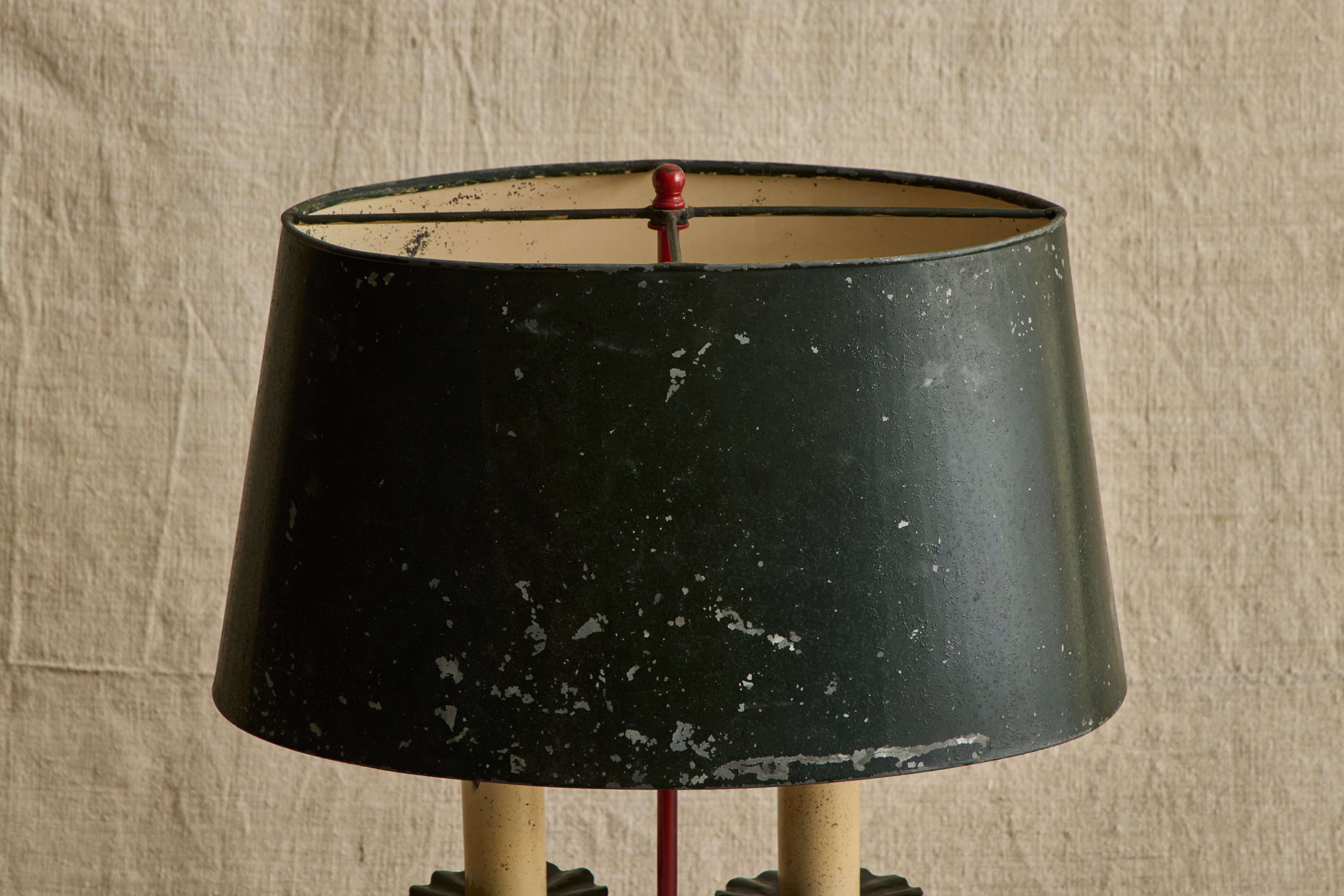 Metal Desk Lamp with Tray