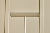 1980s White Metal Floor Lamp
