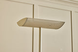 1980s White Metal Floor Lamp
