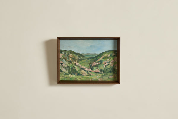 Hillside Oil Painting