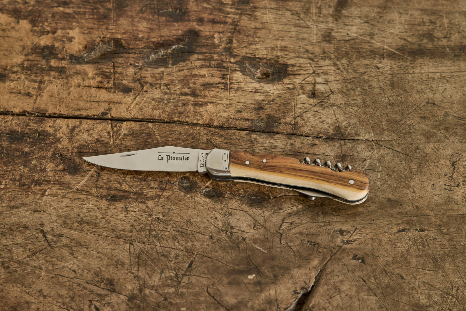 Le Pionnier Folding Knife – Nickey Kehoe