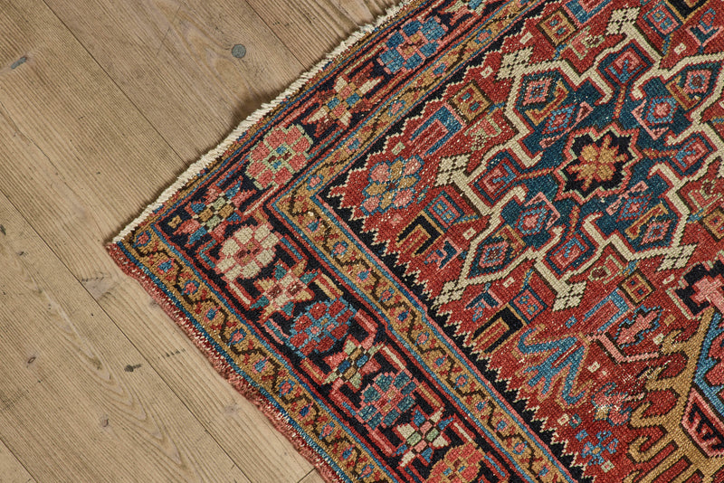 Heriz Scatter Rug 3’4 X 4’3