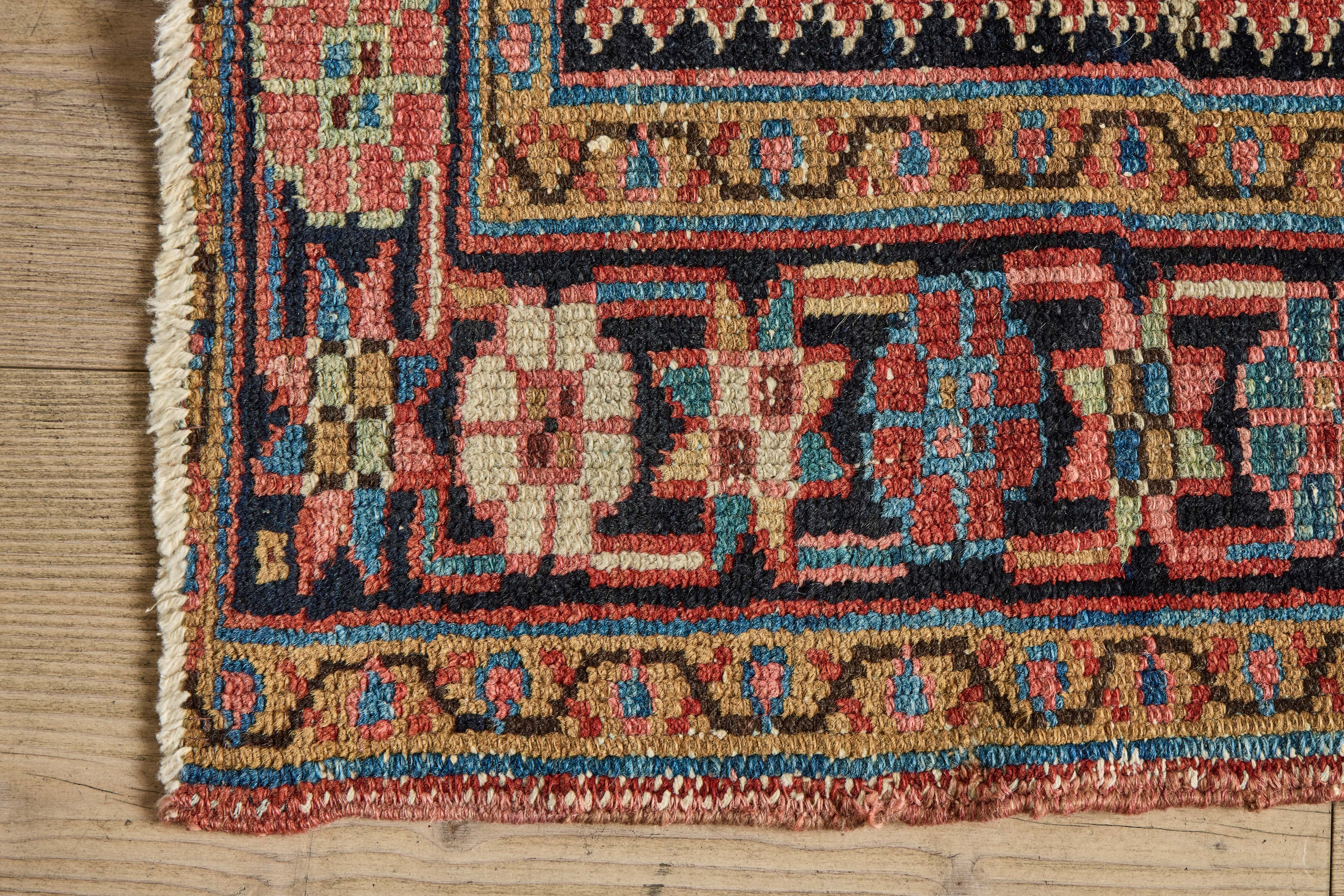Heriz Scatter Rug 3’4 X 4’3