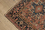 Pink Heriz Throw Rug 3’4 X 4’2