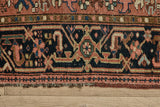 Pink Heriz Throw Rug 3’4 X 4’2