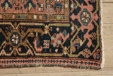 Pink Heriz Throw Rug 3’4 X 4’2