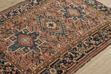 Pink Heriz Throw Rug 3’4 X 4’2