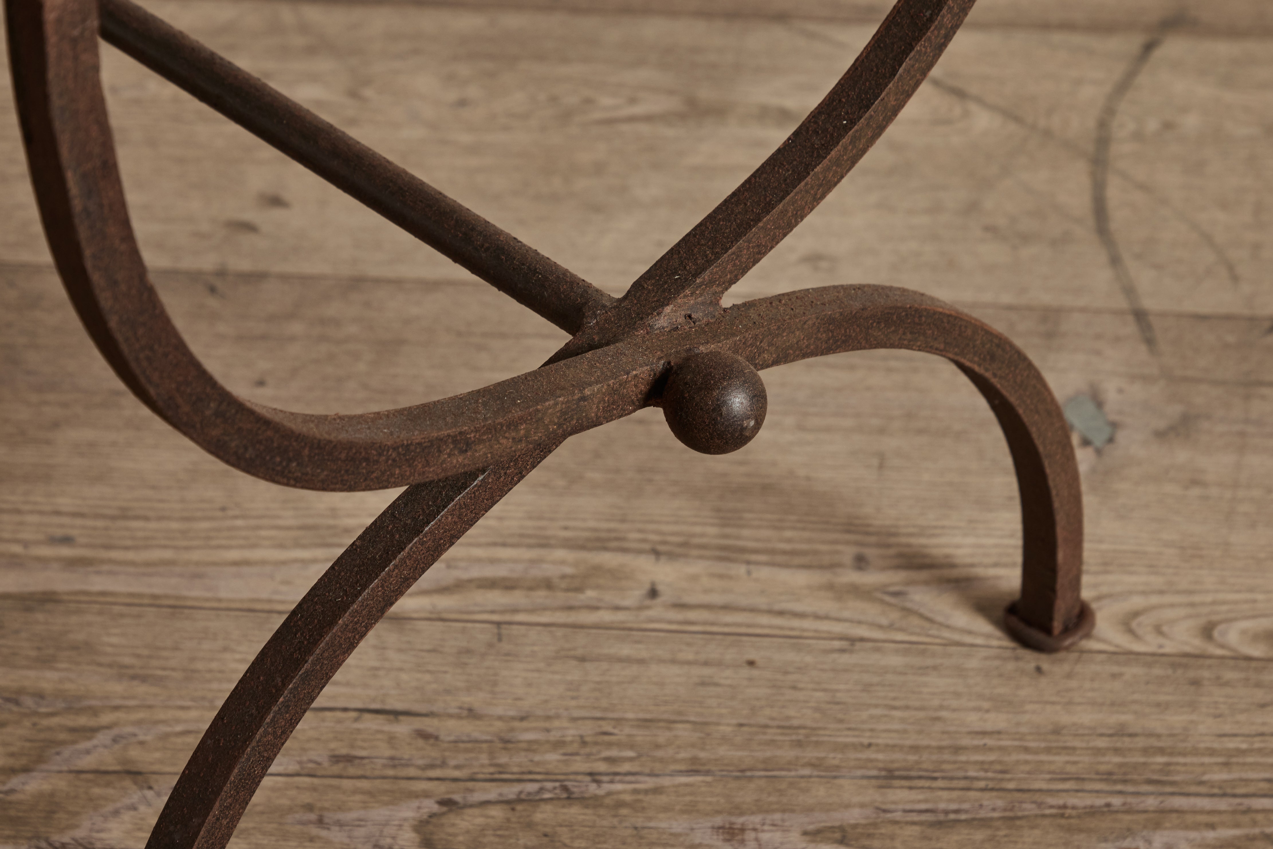 French Iron Coffee Table