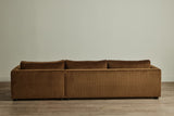 Shown in Holland & Sherry Tempo Bronze and Dark Oak, 120 In.