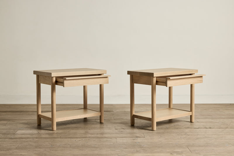 Single Drawer Side Table, 30"