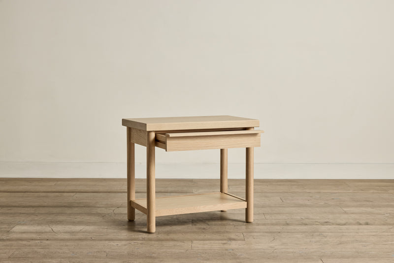 Single Drawer Side Table, 30"