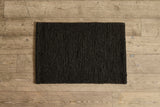 Petite Braid Welcome Mats in Charcoal  (Multiple Sizes)