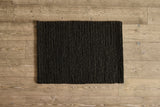 French Braid Welcome Mats in Charcoal  (Multiple Sizes)