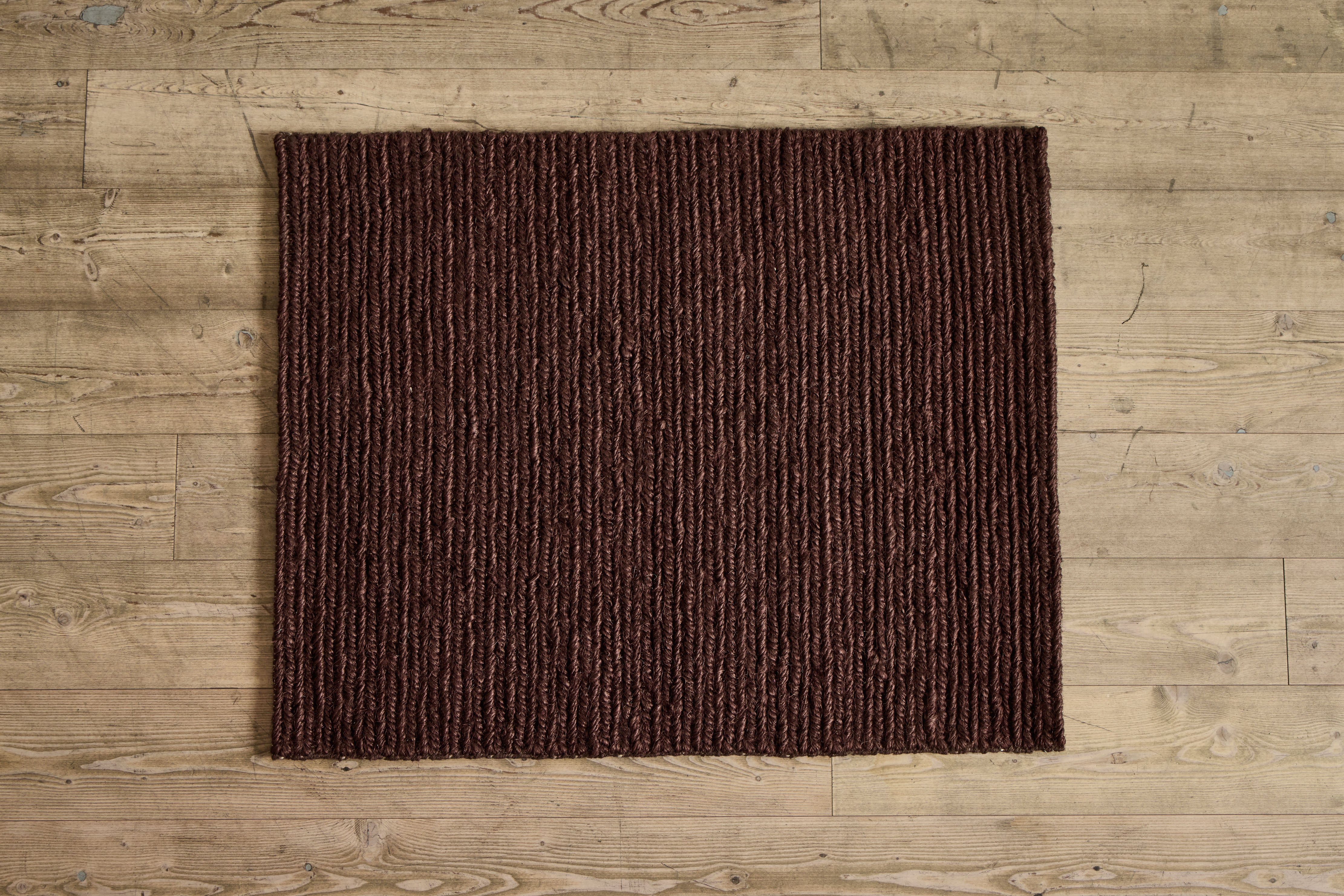 French Braid Welcome Mats in Cocoa (Multiple Sizes)