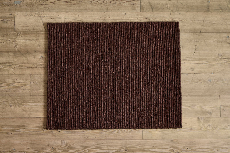 French Braid Welcome Mats in Cocoa (Multiple Sizes)