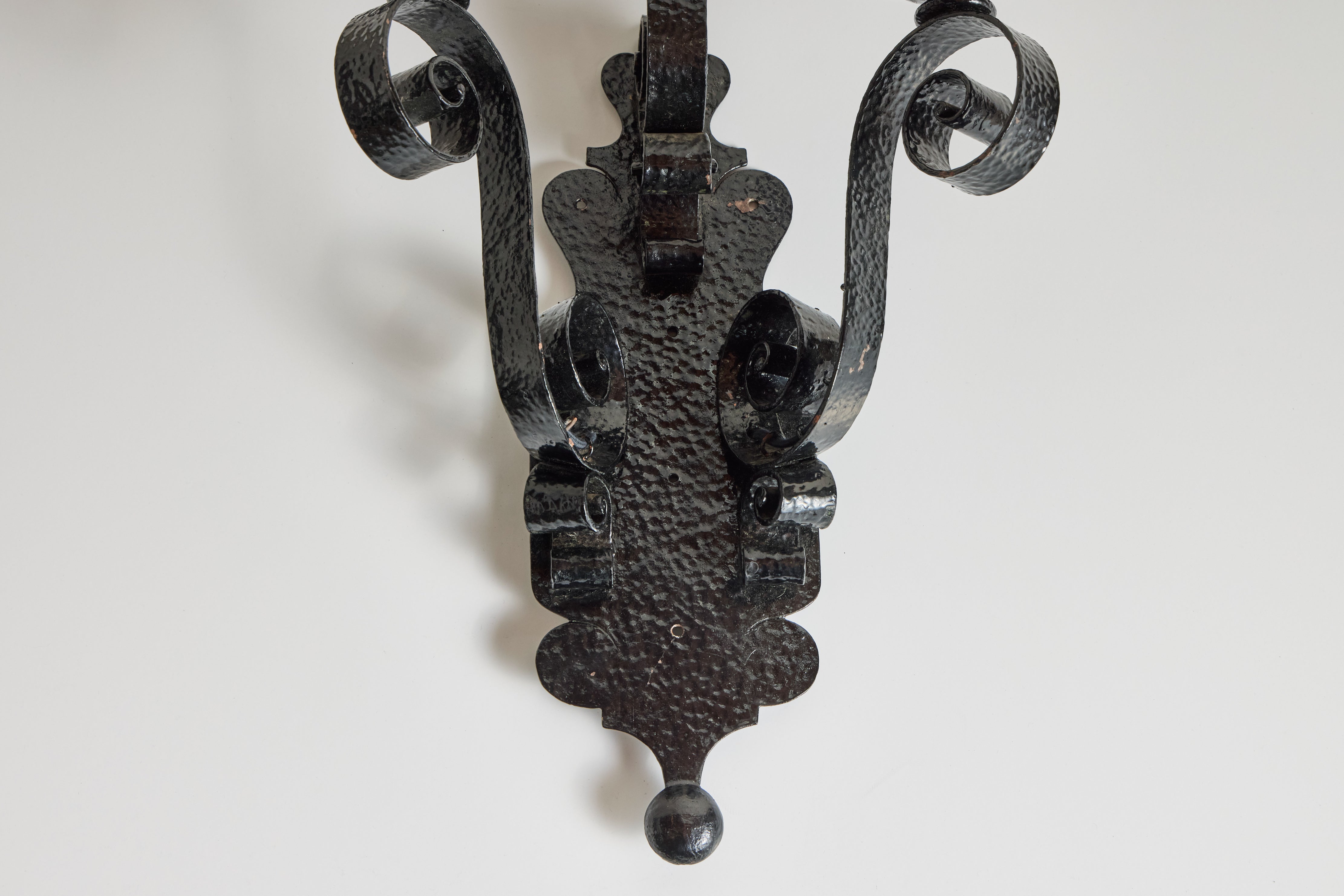 Scroll Iron Sconce
