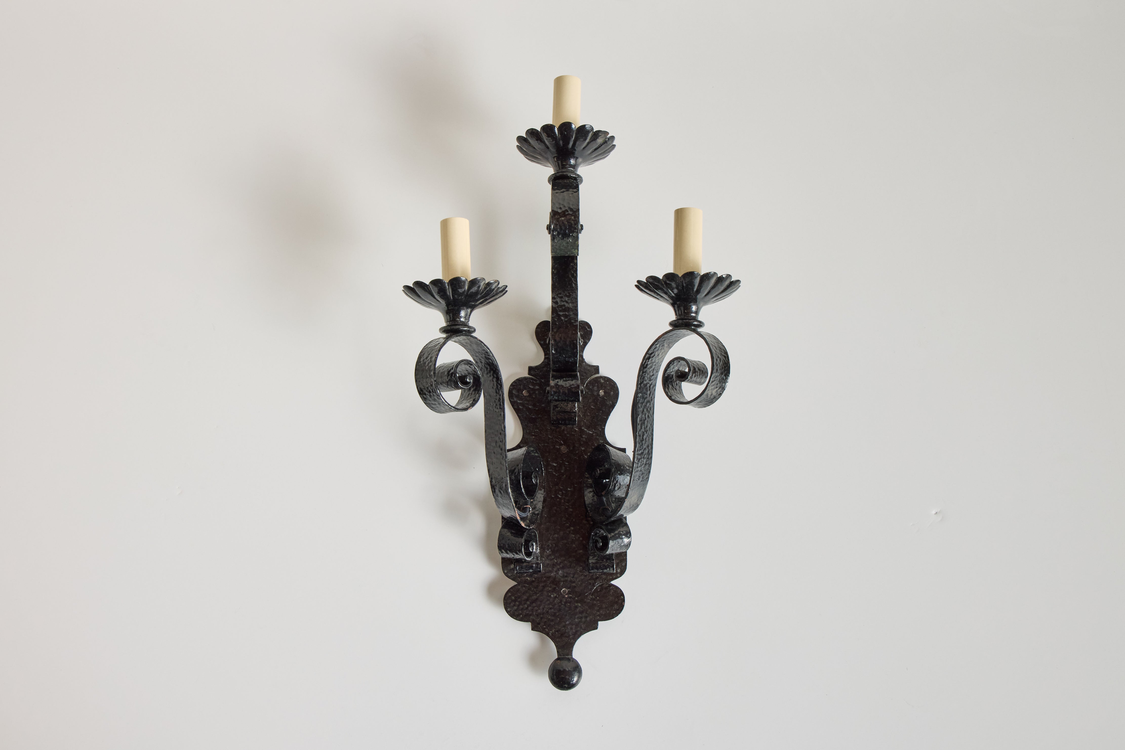 Scroll Iron Sconce