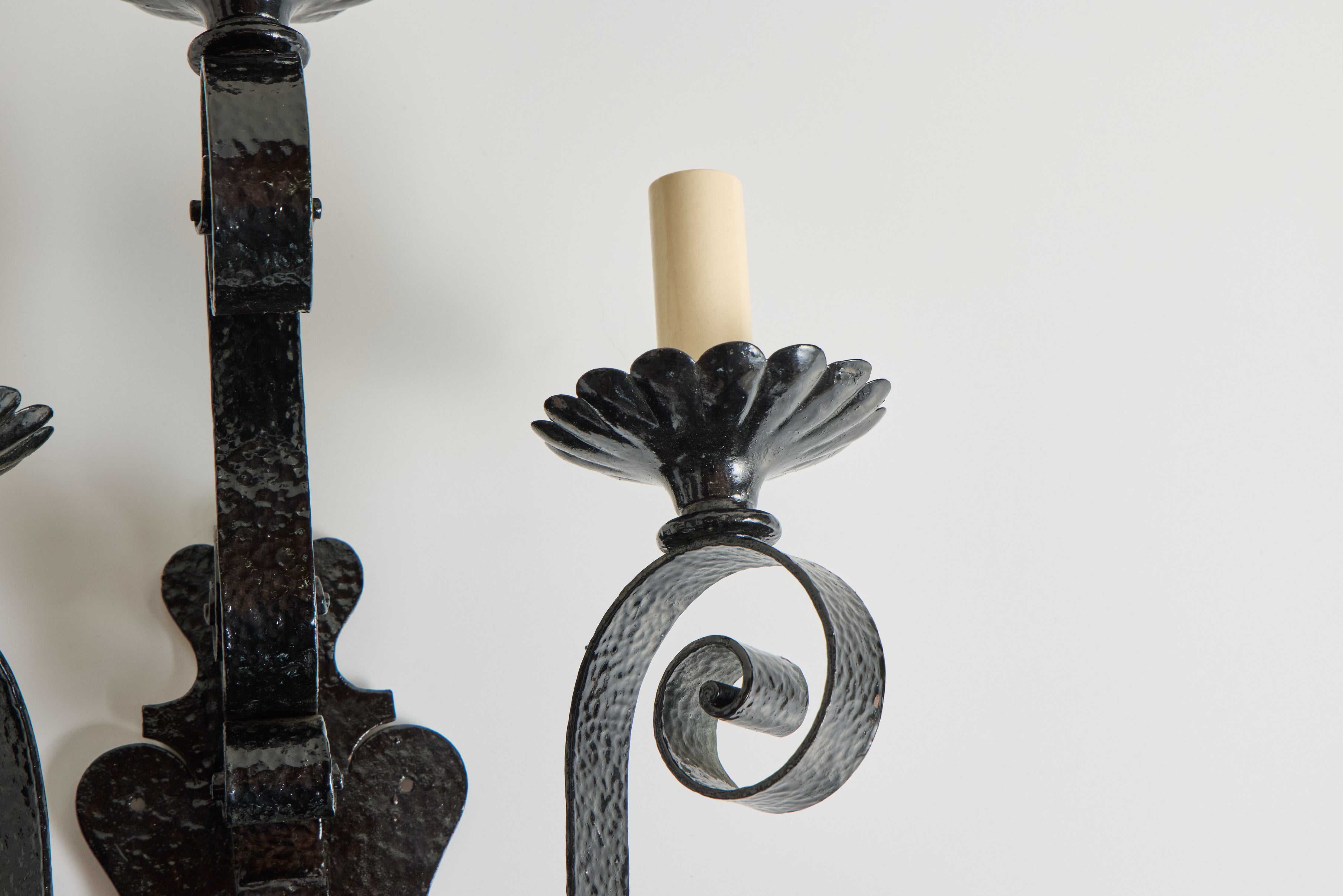 Scroll Iron Sconce