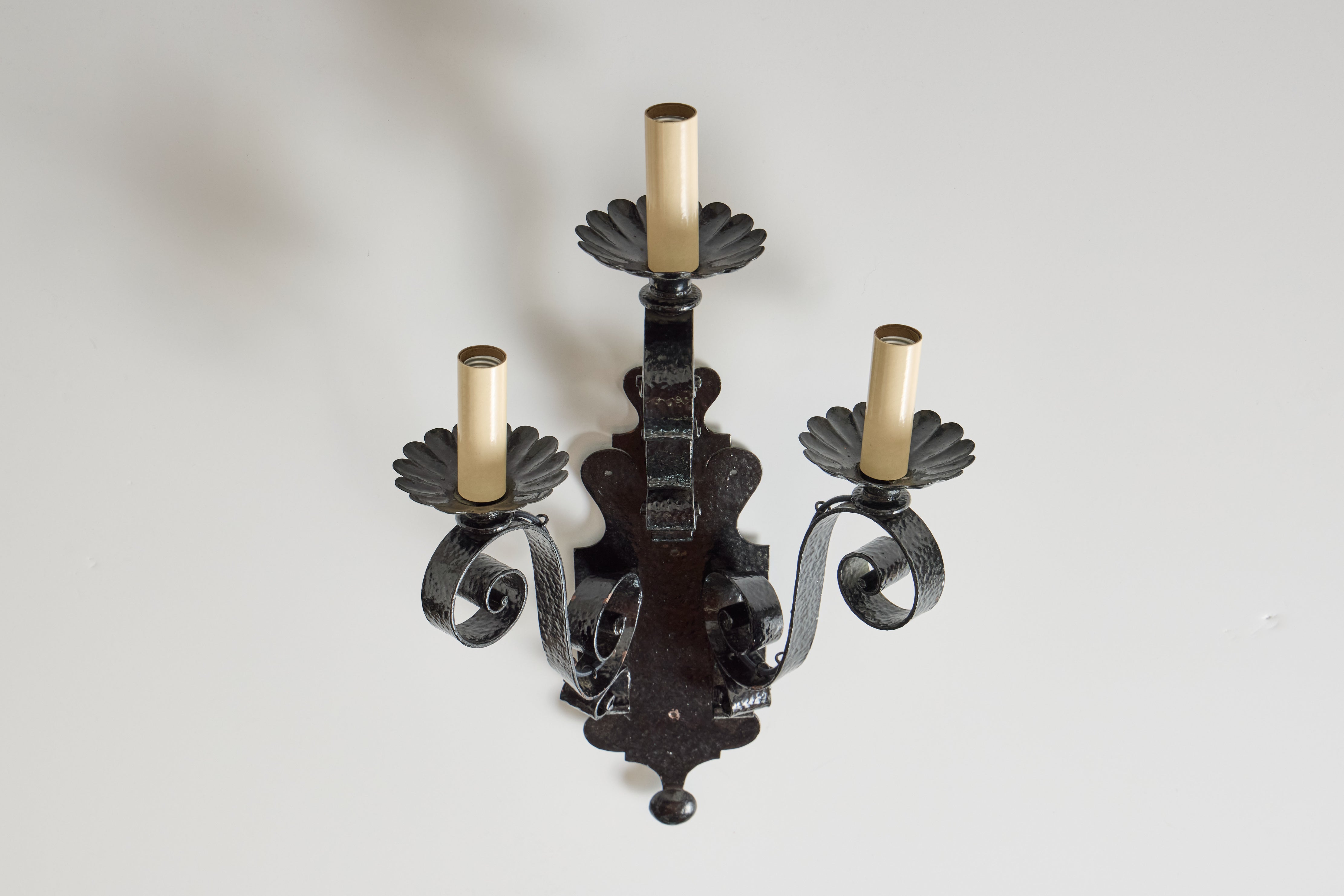 Scroll Iron Sconce