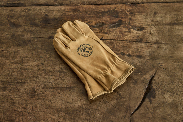 Leather Suede Work Gloves