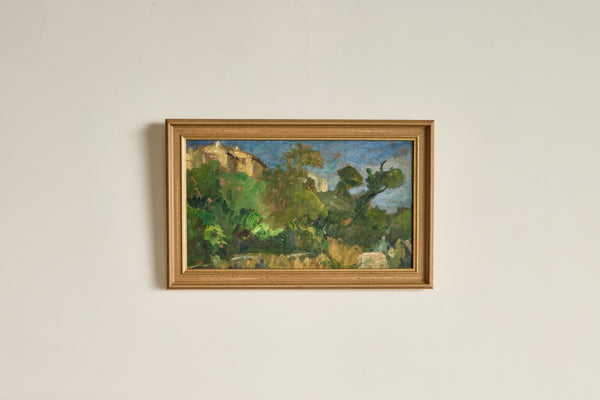 Small Tree Oil Painting