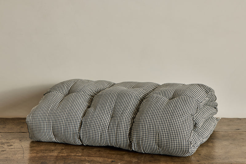 Mini Gingham Mattress Topper (Multiple Sizes)