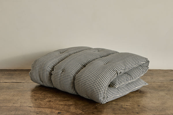 Mini Gingham Mattress Topper (Multiple Sizes)