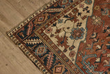 Blush & Blue Serapi Rug 9’ x 12’ 1”